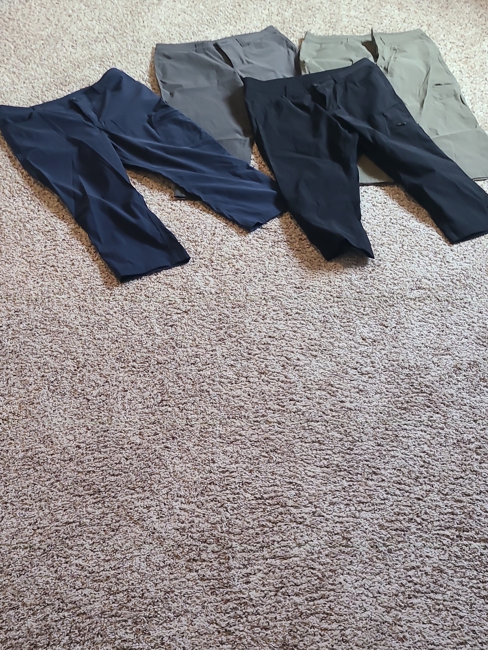 Eddie Bauer Women's Ankle & Cropped Pants in Black, Navy & Olive